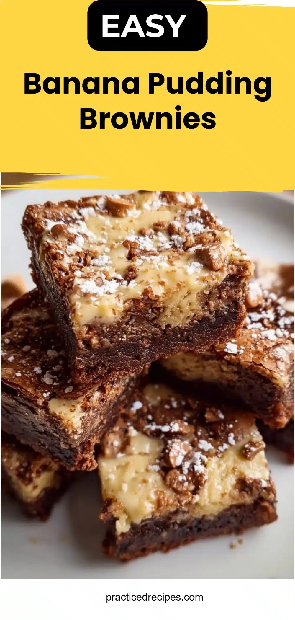 Banana Pudding Brownies