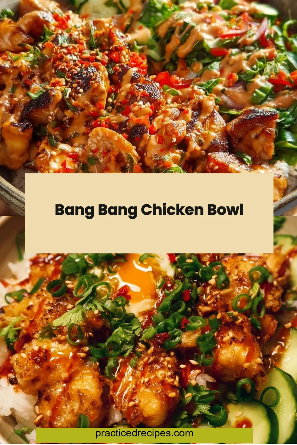 Bang Bang Chicken Bowl
