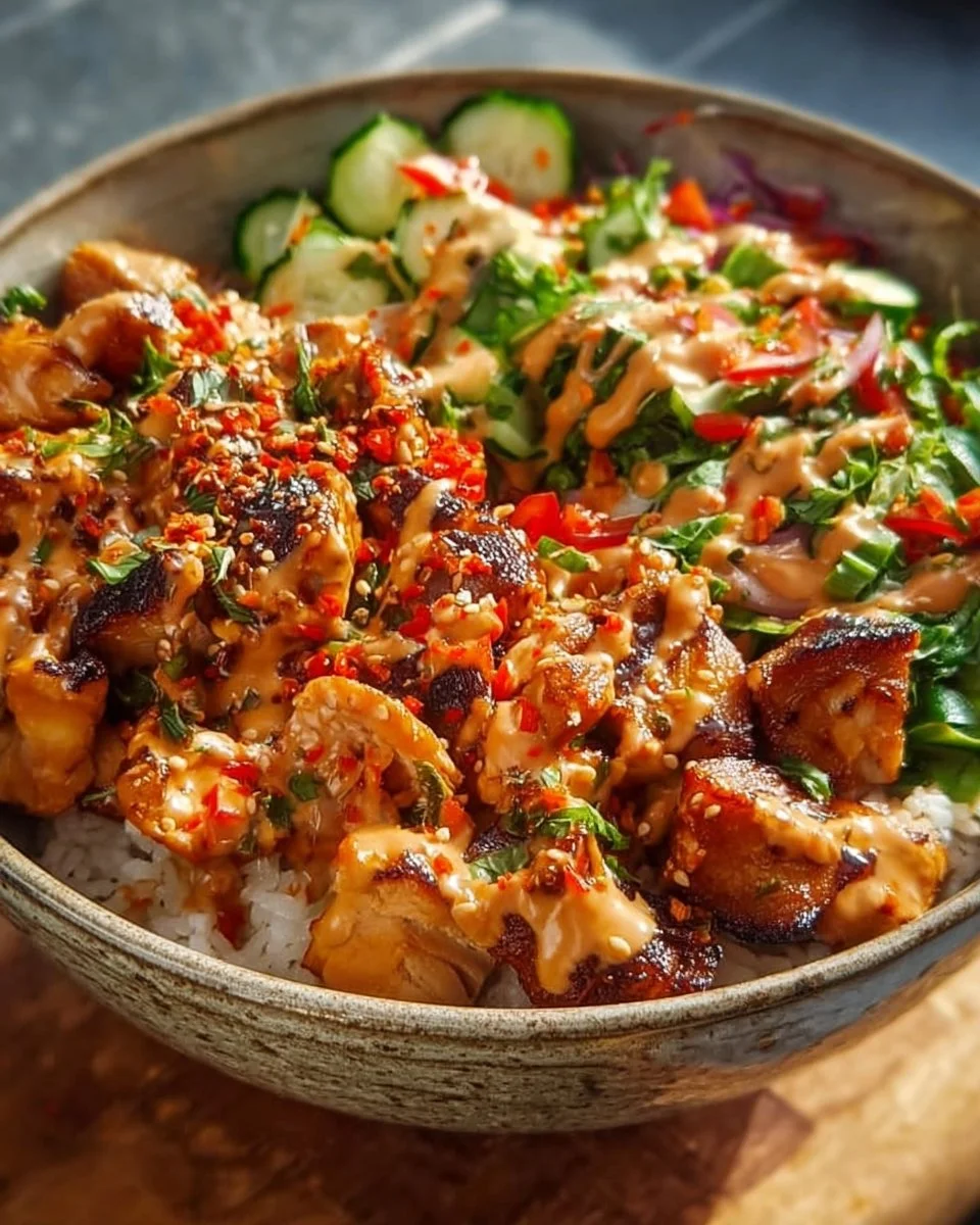 Bang Bang Chicken Bowl