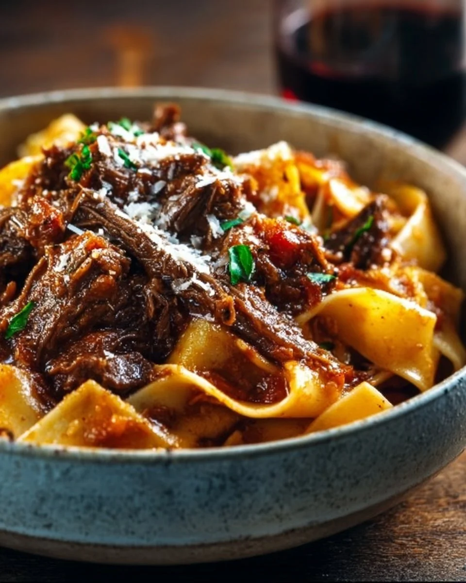 Beef & Red Wine Ragu Pappardelle