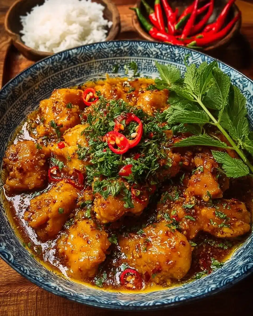 Spicy Mango Coconut Chicken