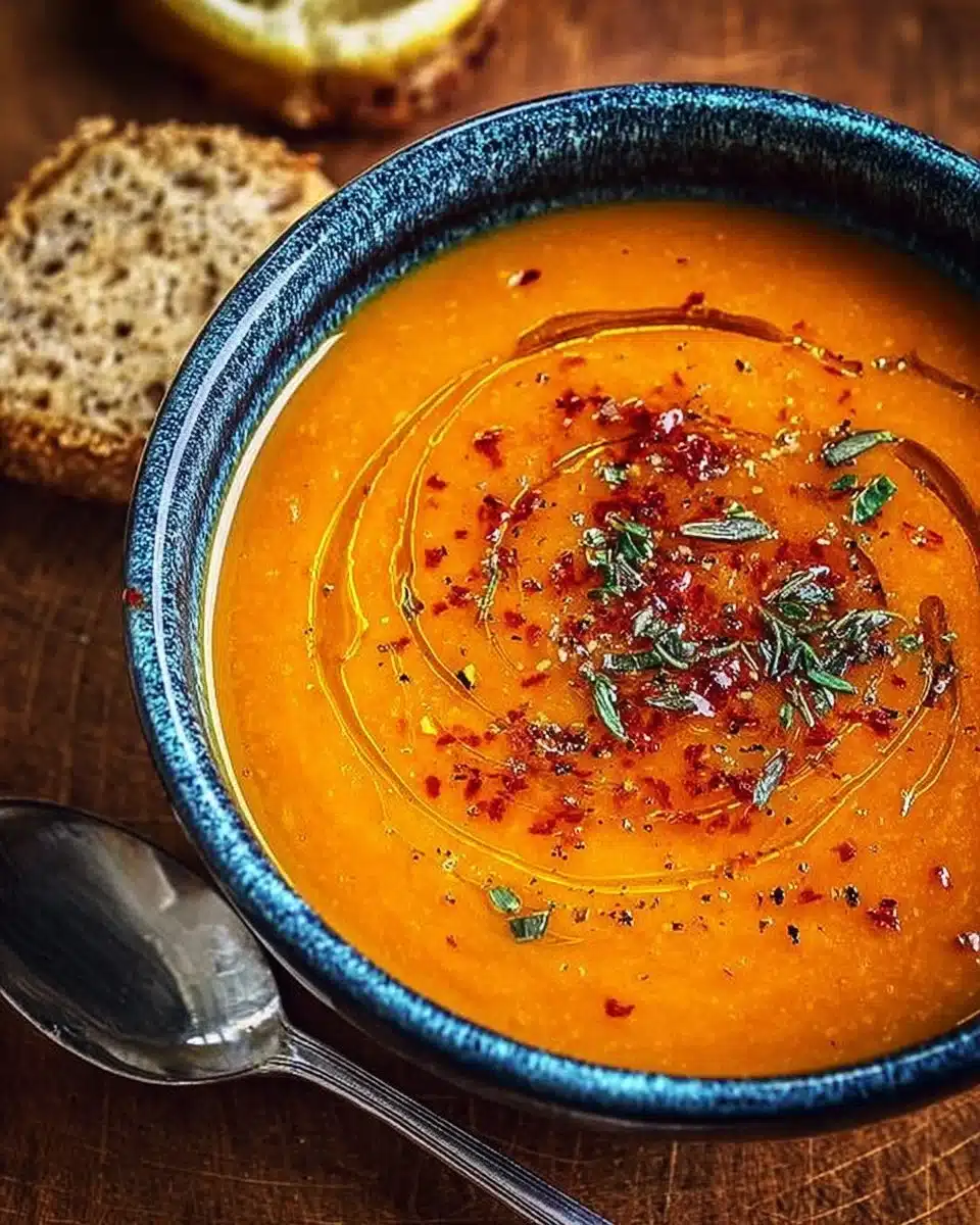 Red Lentil Turkish Soup