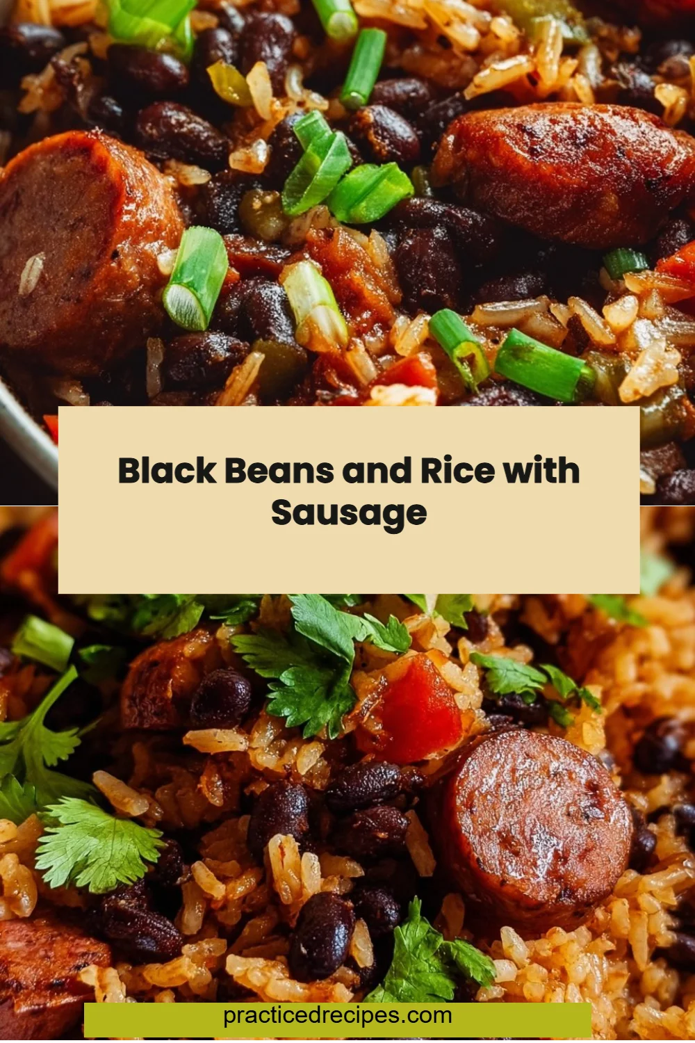 Black Beans and Rice with Sausage