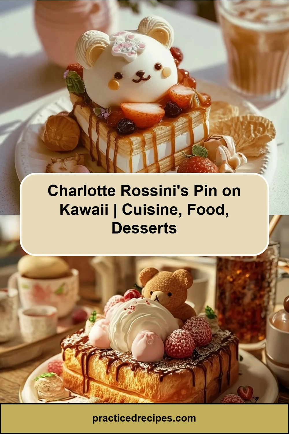Charlotte Rossini's Pin on Kawaii | Cuisine, Food, Desserts