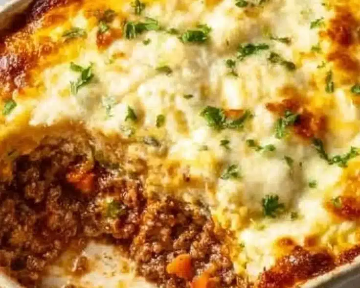 Cheesy Low-Carb Taco Bake