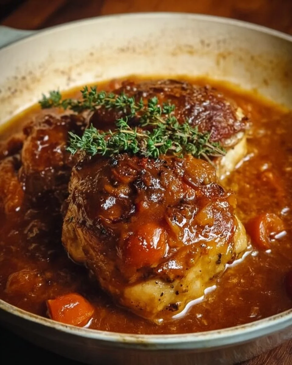 Chicken Thigh Osso Bucco