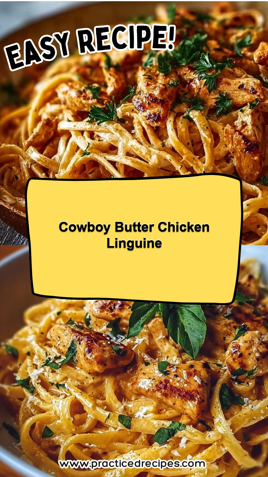 Cowboy Butter Chicken Linguine