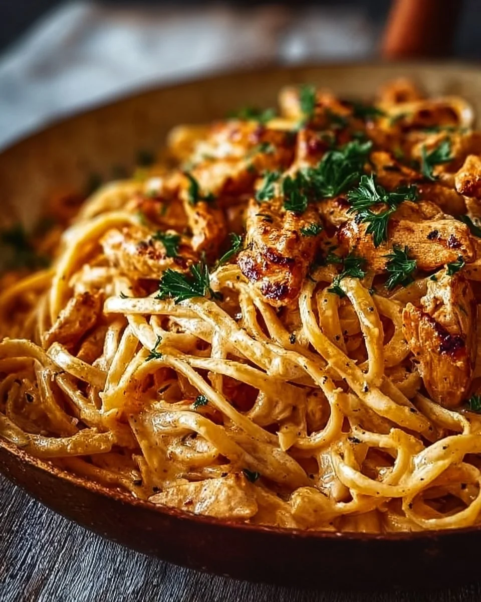 Irresistibly Easy Cowboy Butter Chicken Linguine in 30 Minutes
