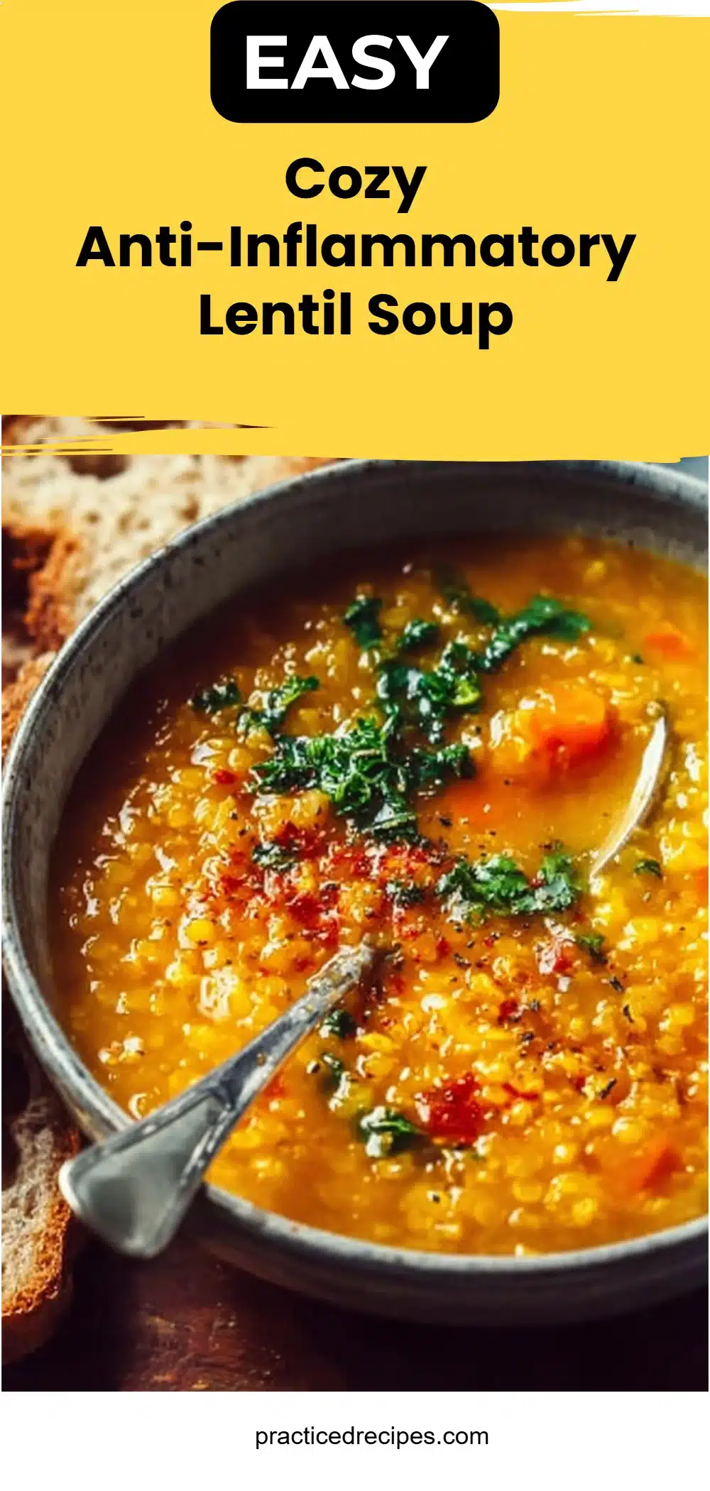 Cozy Anti-Inflammatory Lentil Soup