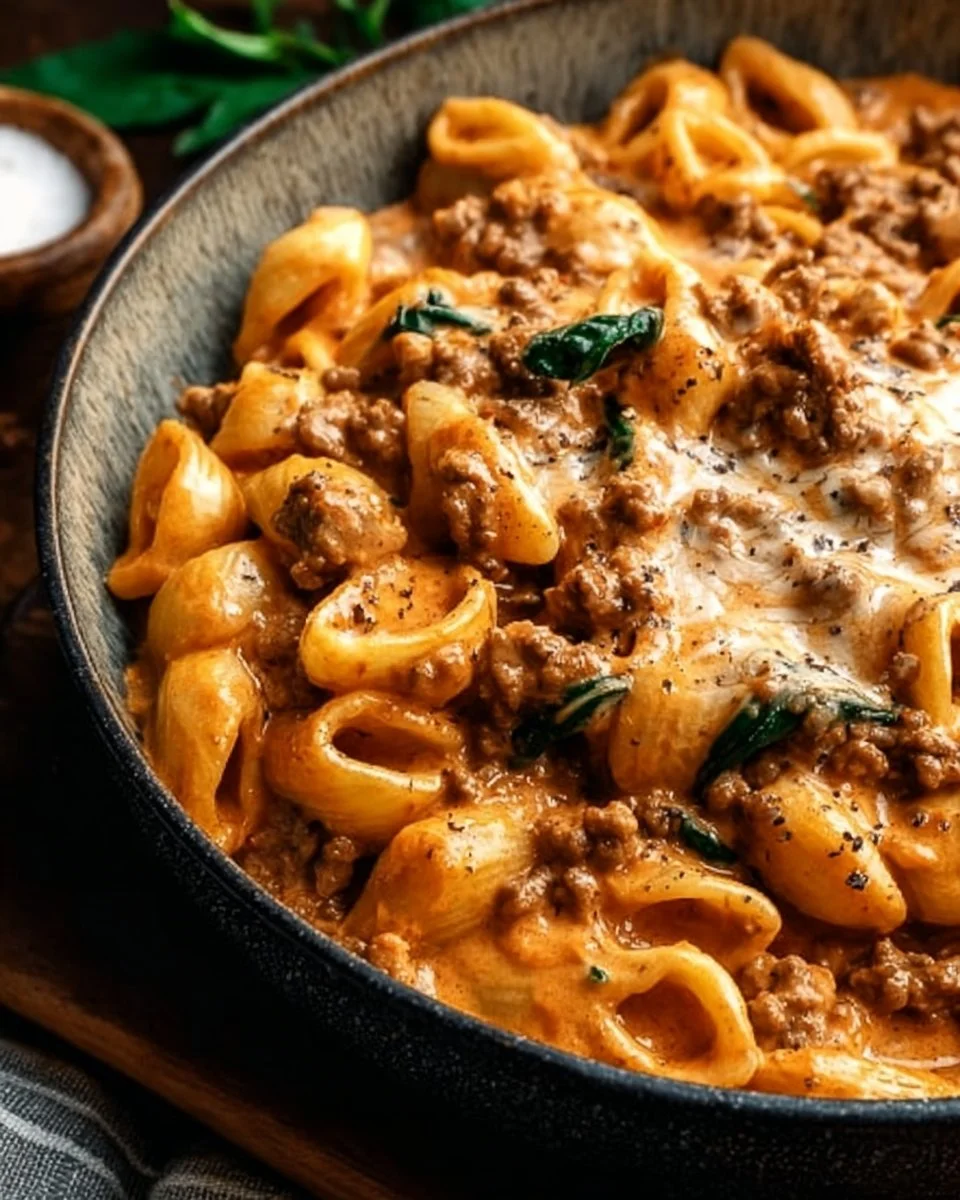 High Protein Creamy Beef Pasta Recipe for Quick Weeknight Dinners