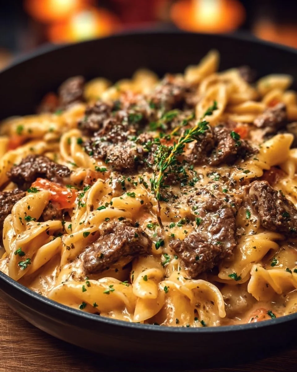 Creamy Beef Pasta