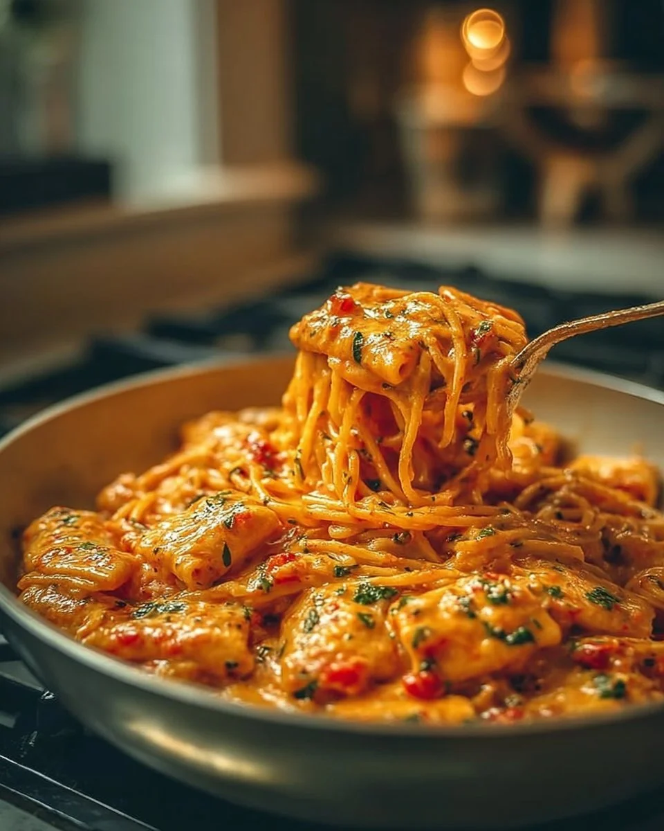 Creamy Tomato Garlic Pasta
