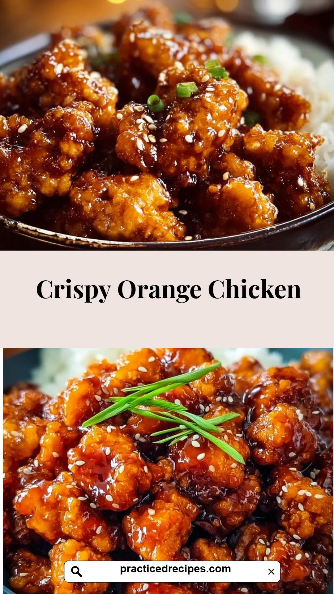 Crispy Orange Chicken