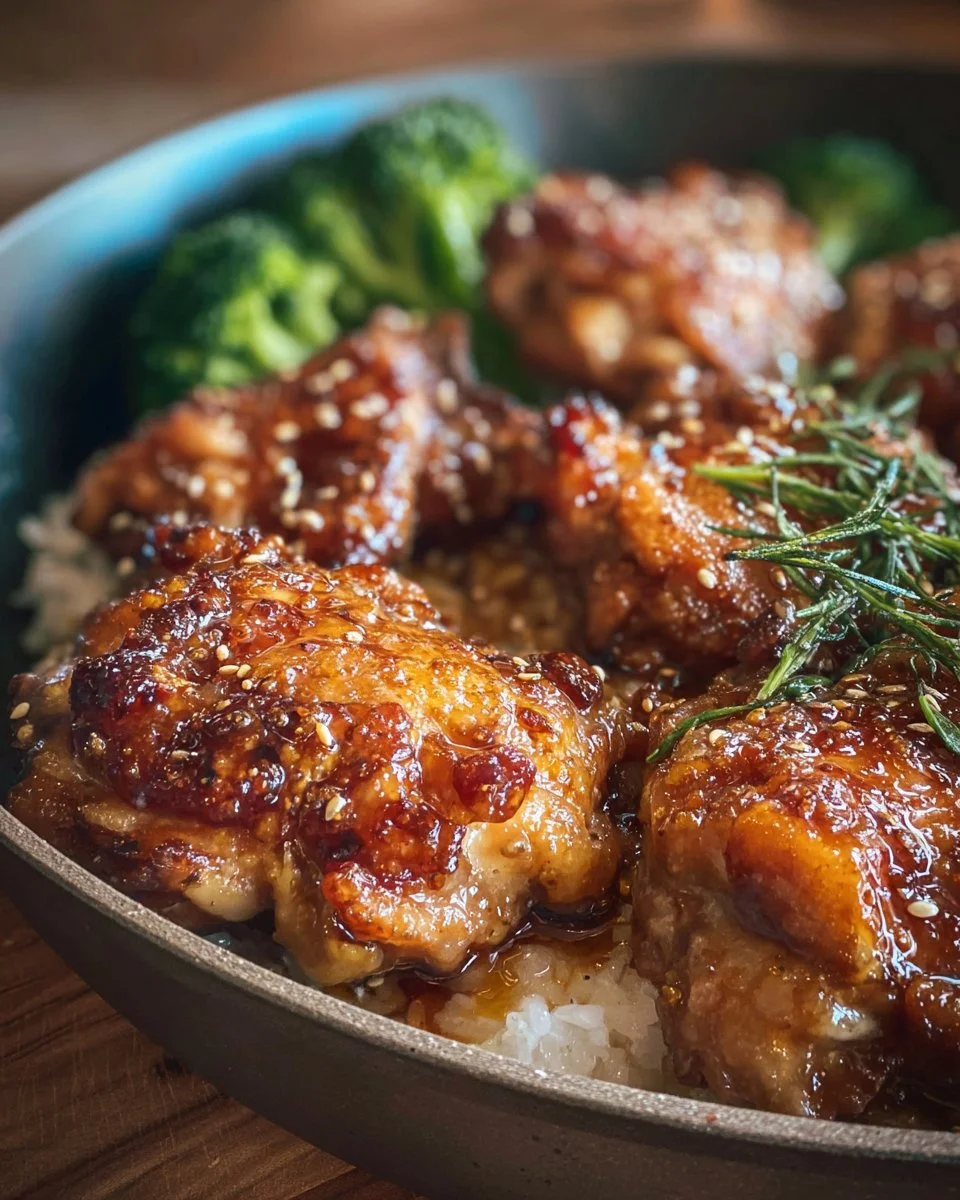 Easy Soy Garlic Chicken Thighs