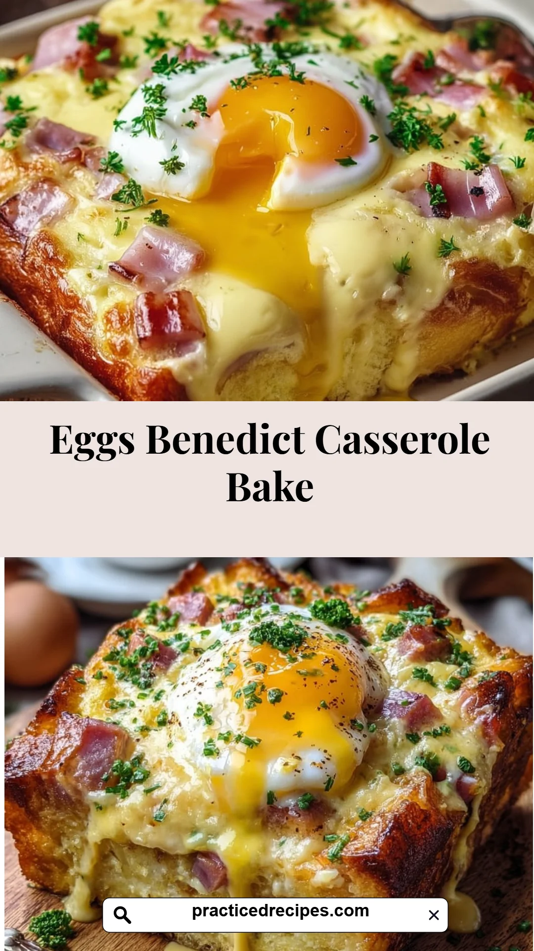 Eggs Benedict Casserole Bake