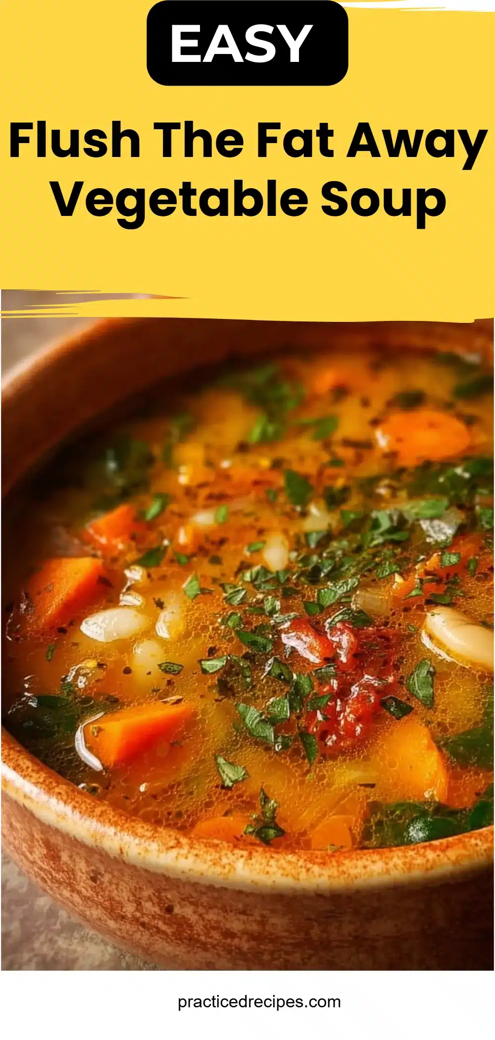 Flush The Fat Away Vegetable Soup