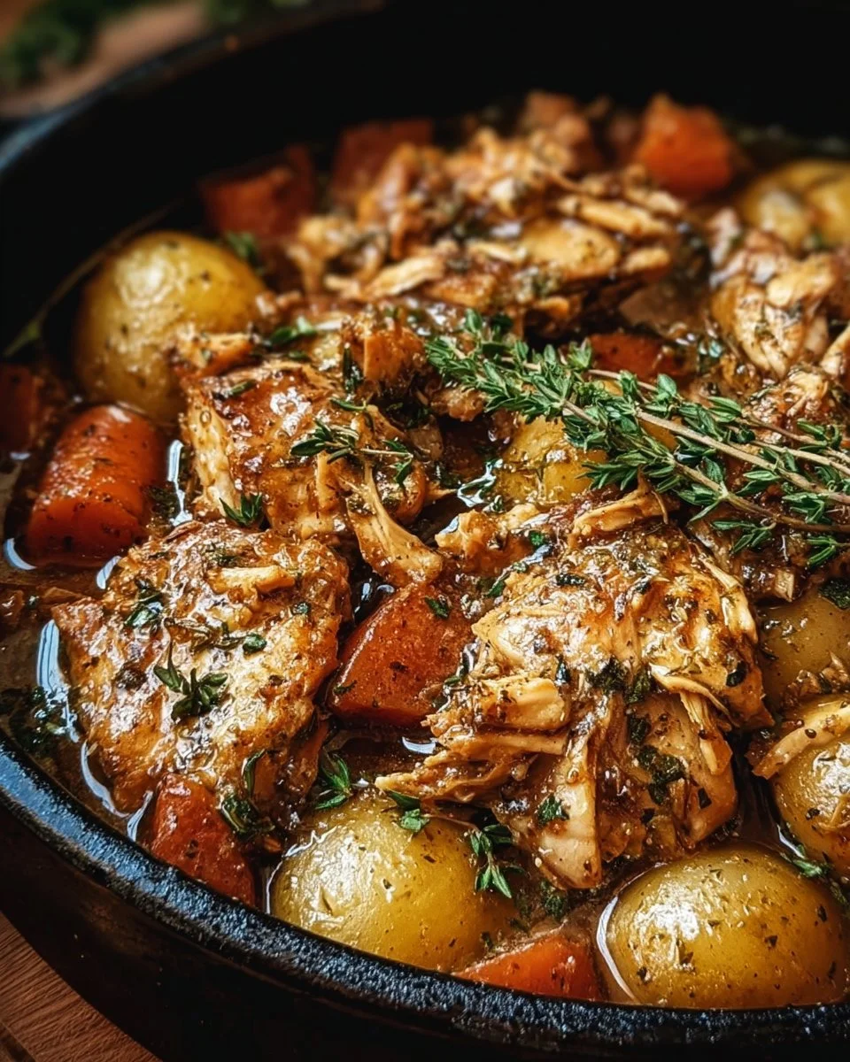 Garlic Butter Chicken Crockpot Recipe: 6-Hour Magic for Tender Bliss
