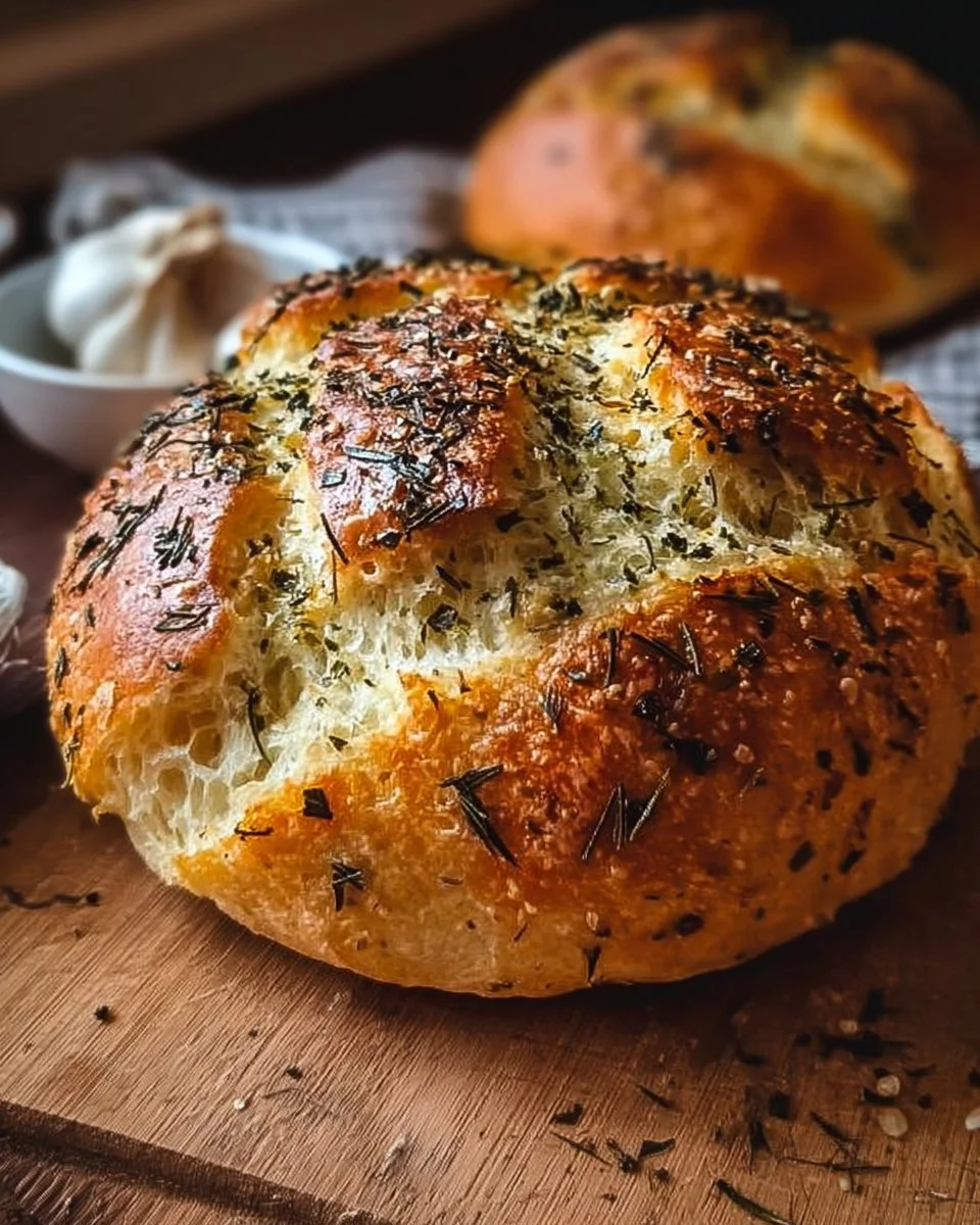 Garlic Herb Dutch Oven Bread Recipe You'll Love Today!