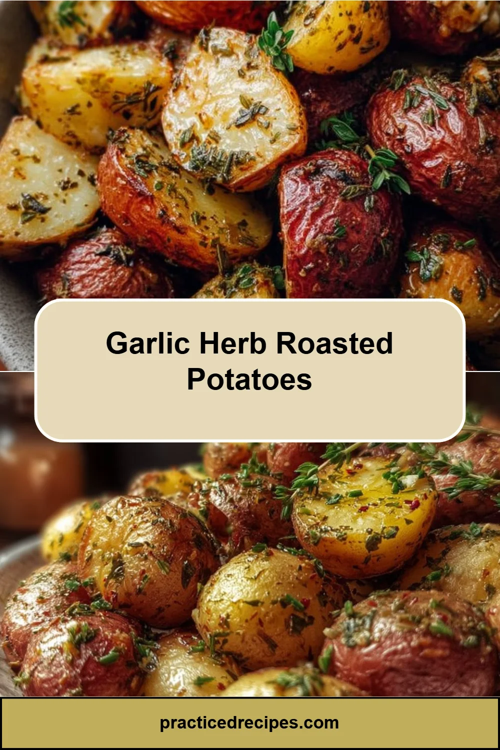 Garlic Herb Roasted Potatoes