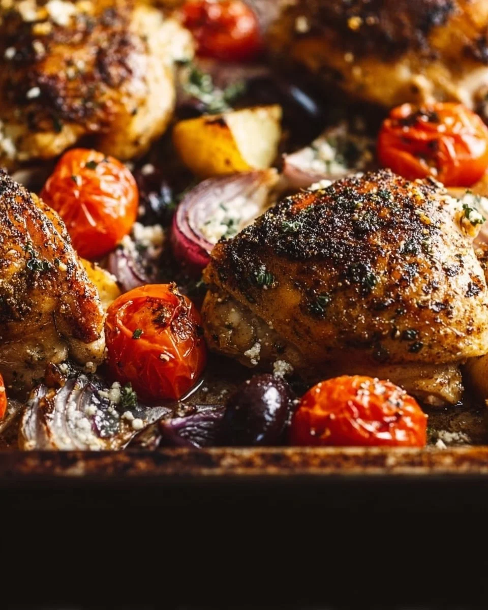 Greek Sheet Pan Chicken
