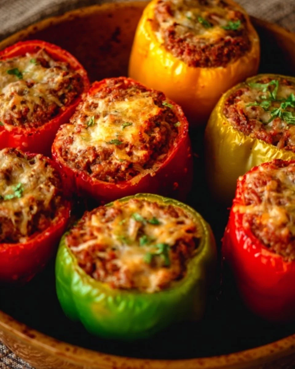 Healthy Stuffed Bell Peppers