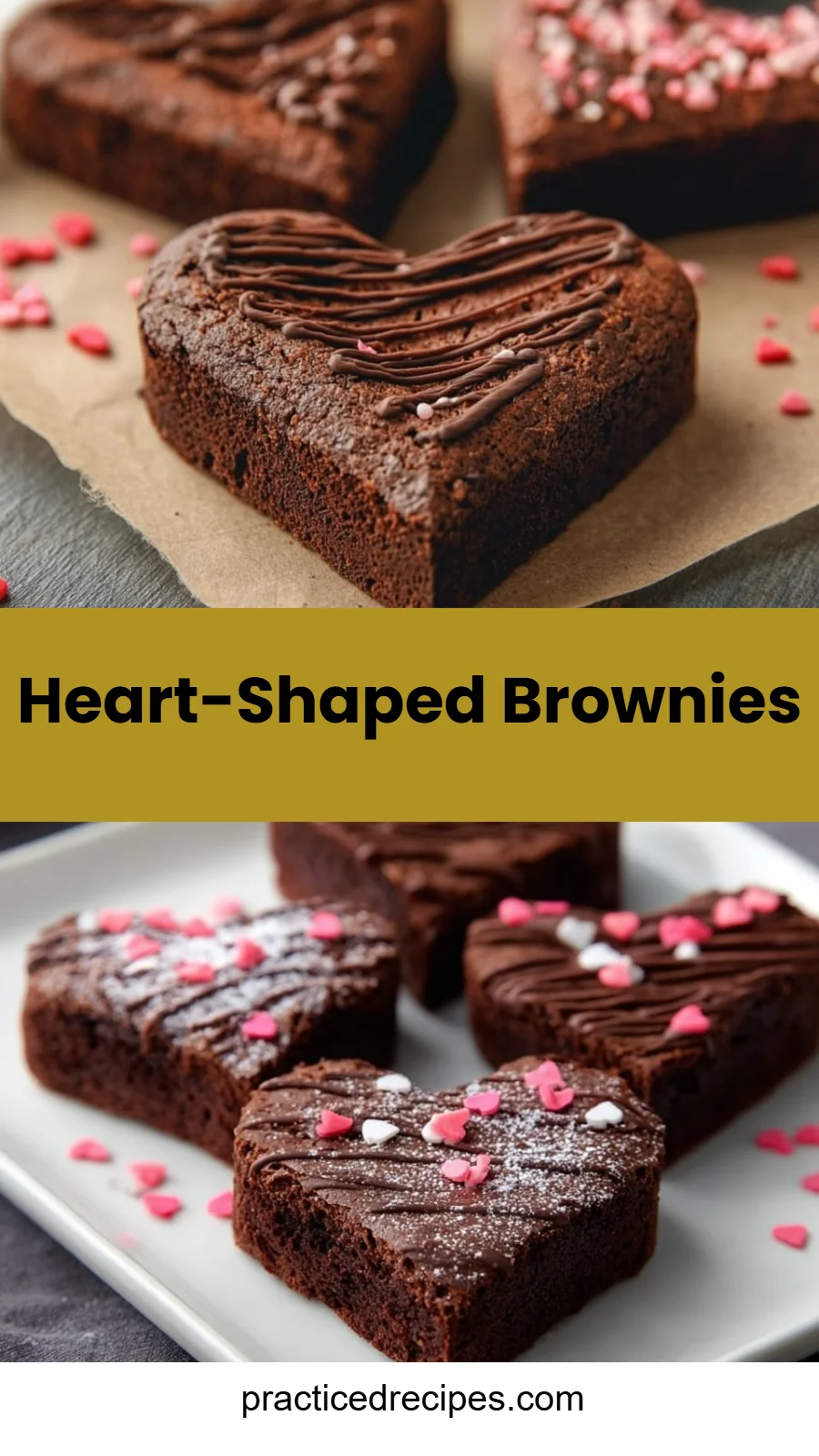 Heart-Shaped Brownies