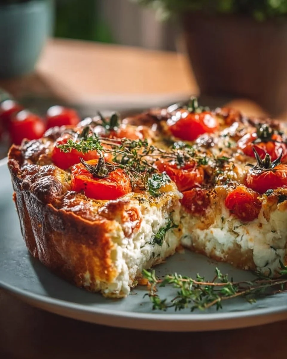 PowerPacked HighProtein Cottage Cheese Veggie Bake Recipe