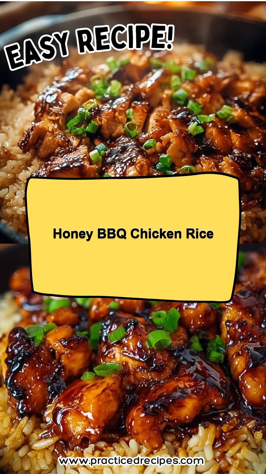 Honey BBQ Chicken Rice