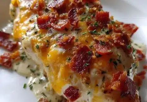 Keto Bacon Ranch Chicken Bake: 45 Minutes to Blissful Comfort