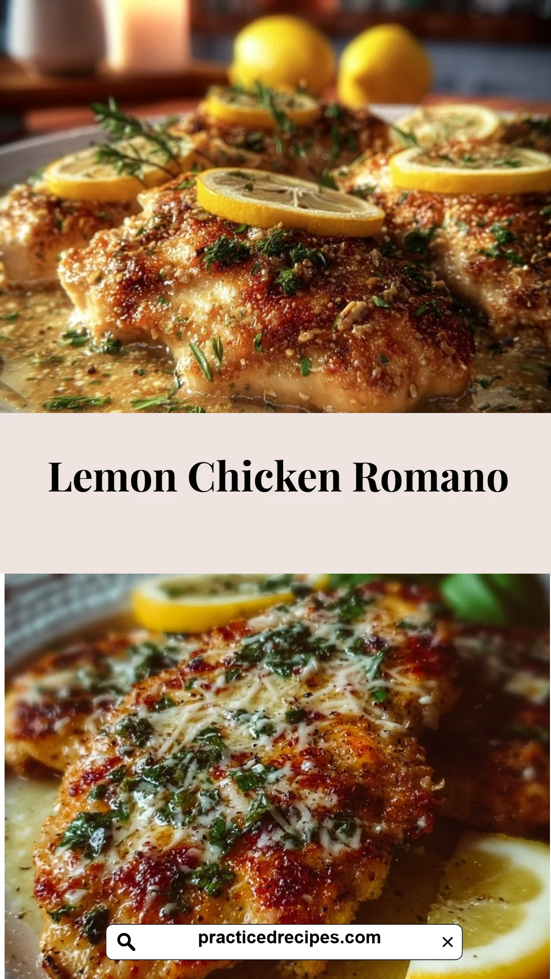 Lemon Chicken Romano