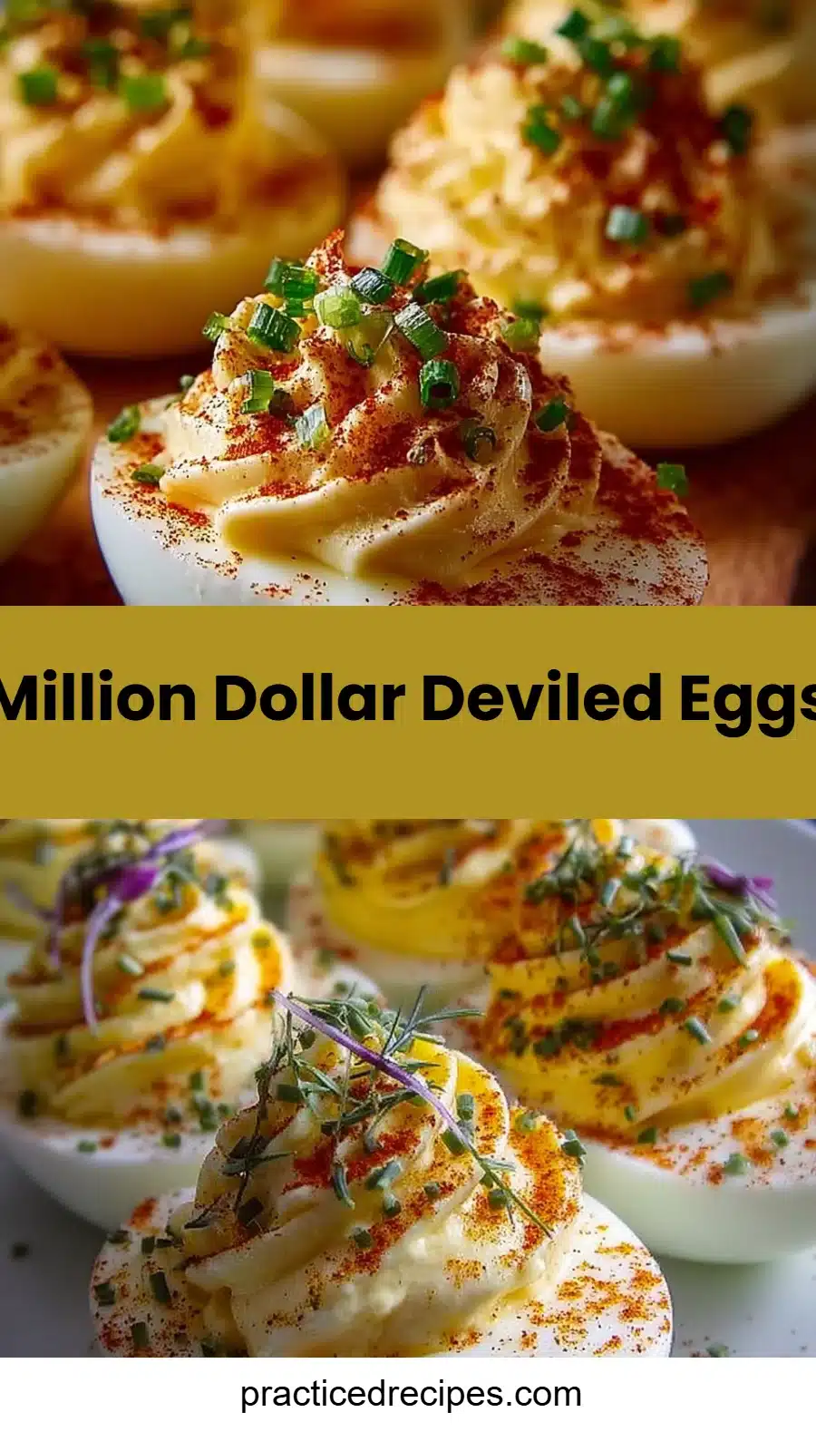 Million Dollar Deviled Eggs