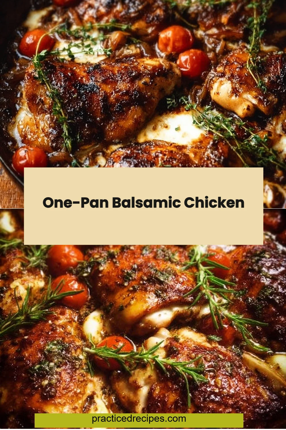 One-Pan Balsamic Chicken
