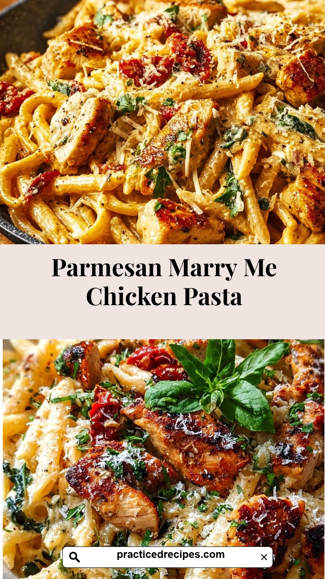 Parmesan Marry Me Chicken Pasta
