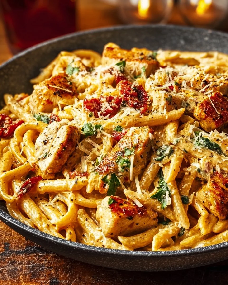Parmesan Marry Me Chicken Pasta