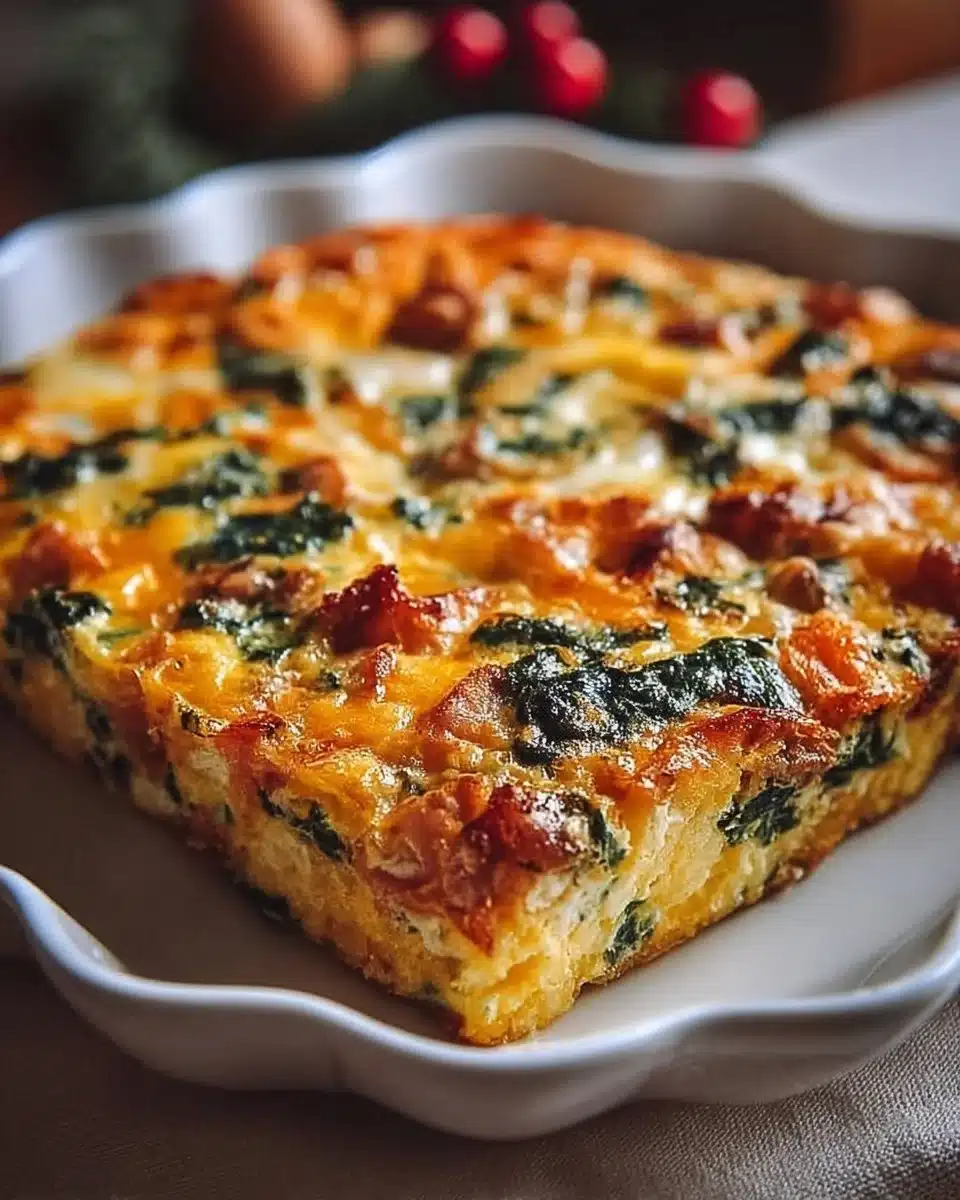 Delicious breakfast recipes including casseroles and brunch meals