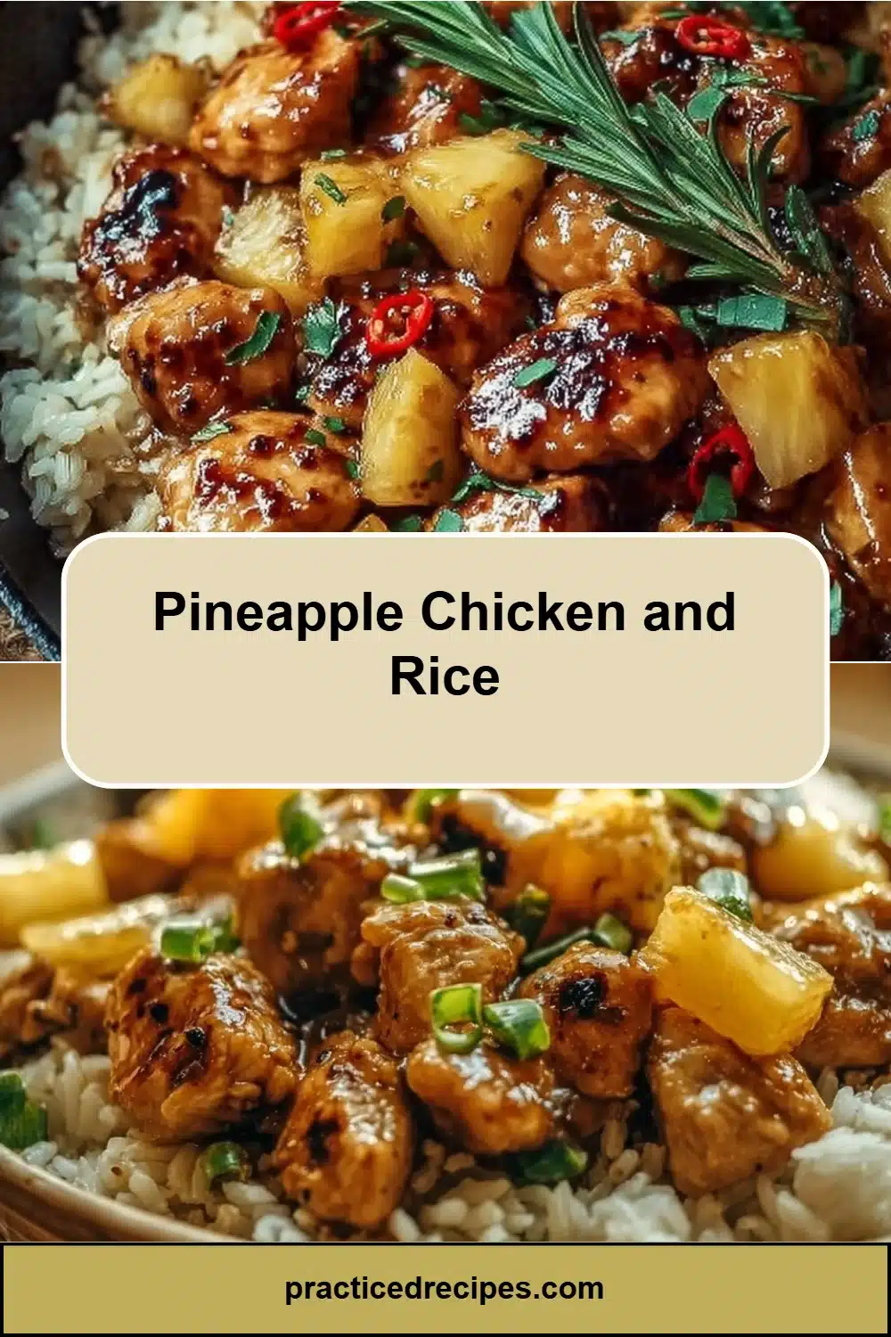 Pineapple Chicken and Rice