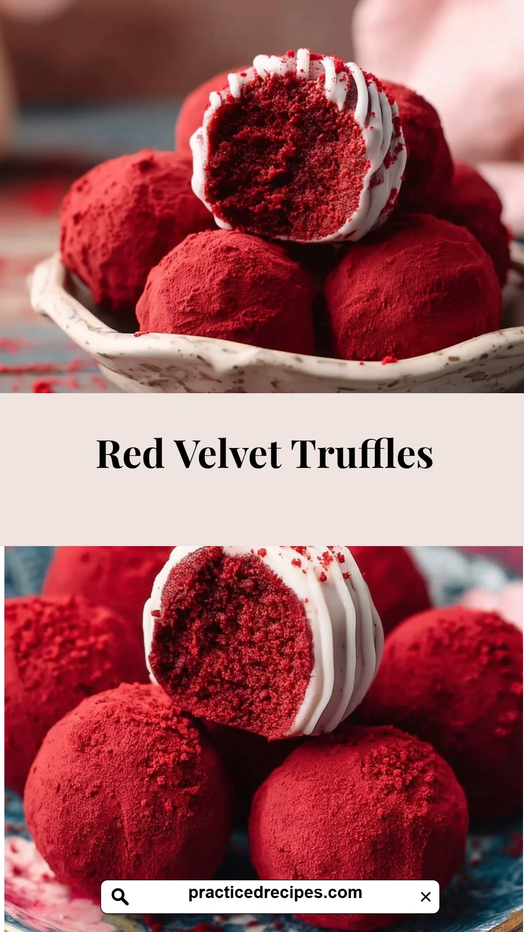 Red Velvet Truffles