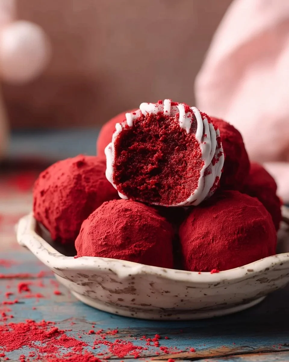 Red Velvet Truffles