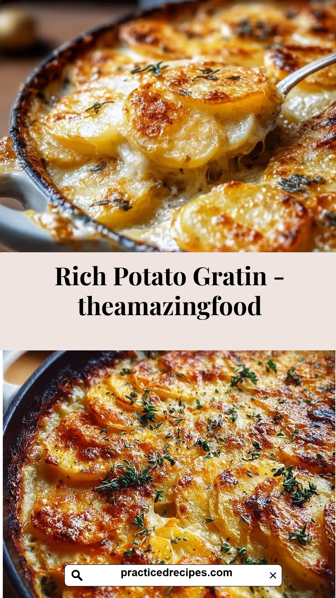 Rich Potato Gratin - theamazingfood
