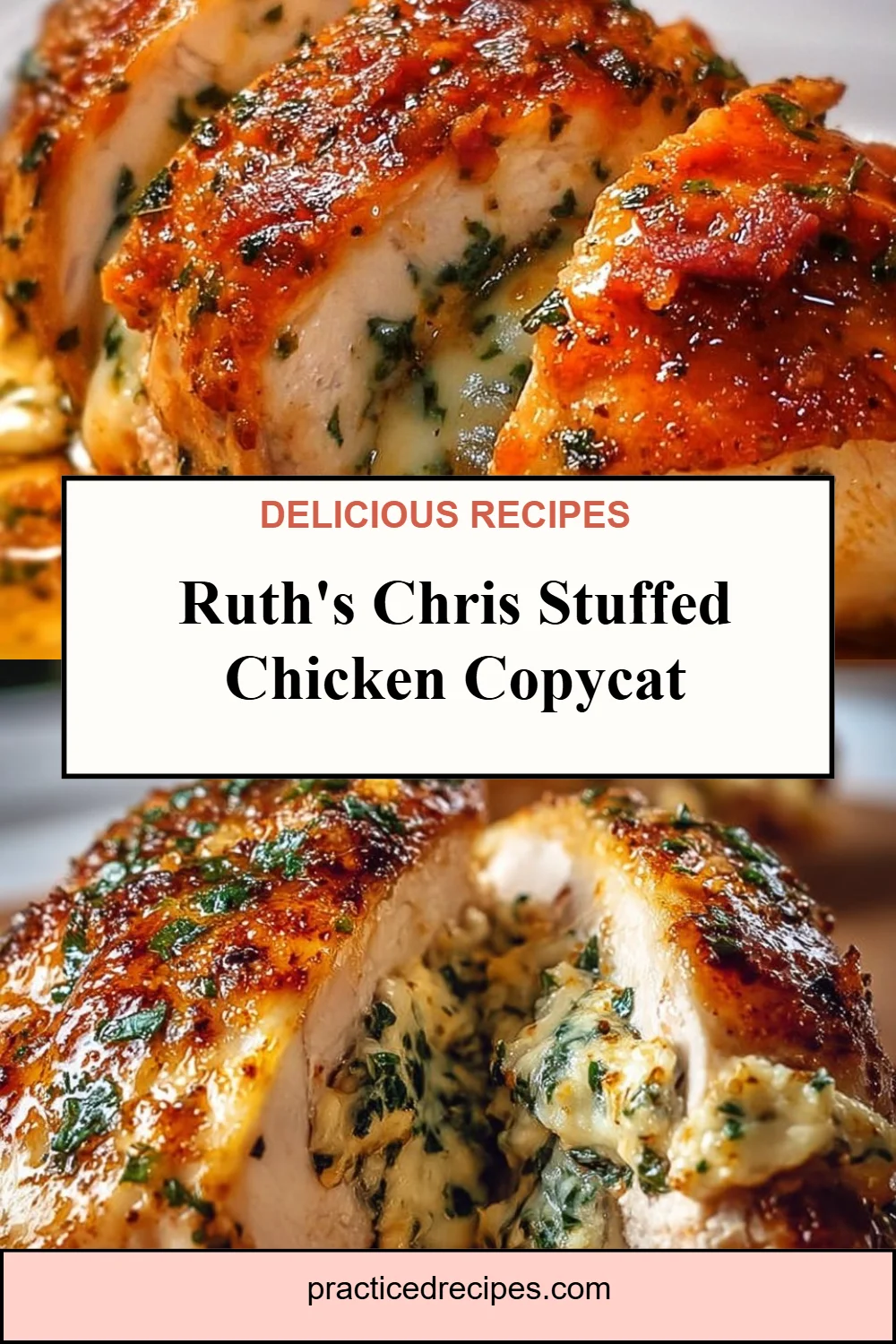 Ruth's Chris Stuffed Chicken Copycat