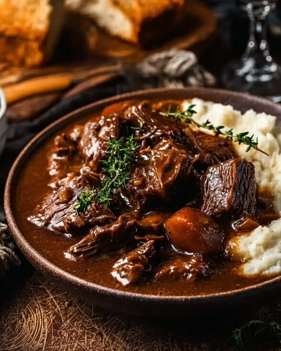 Slow Cooker Beef Manhattan: Hearty Comfort in Every Bite