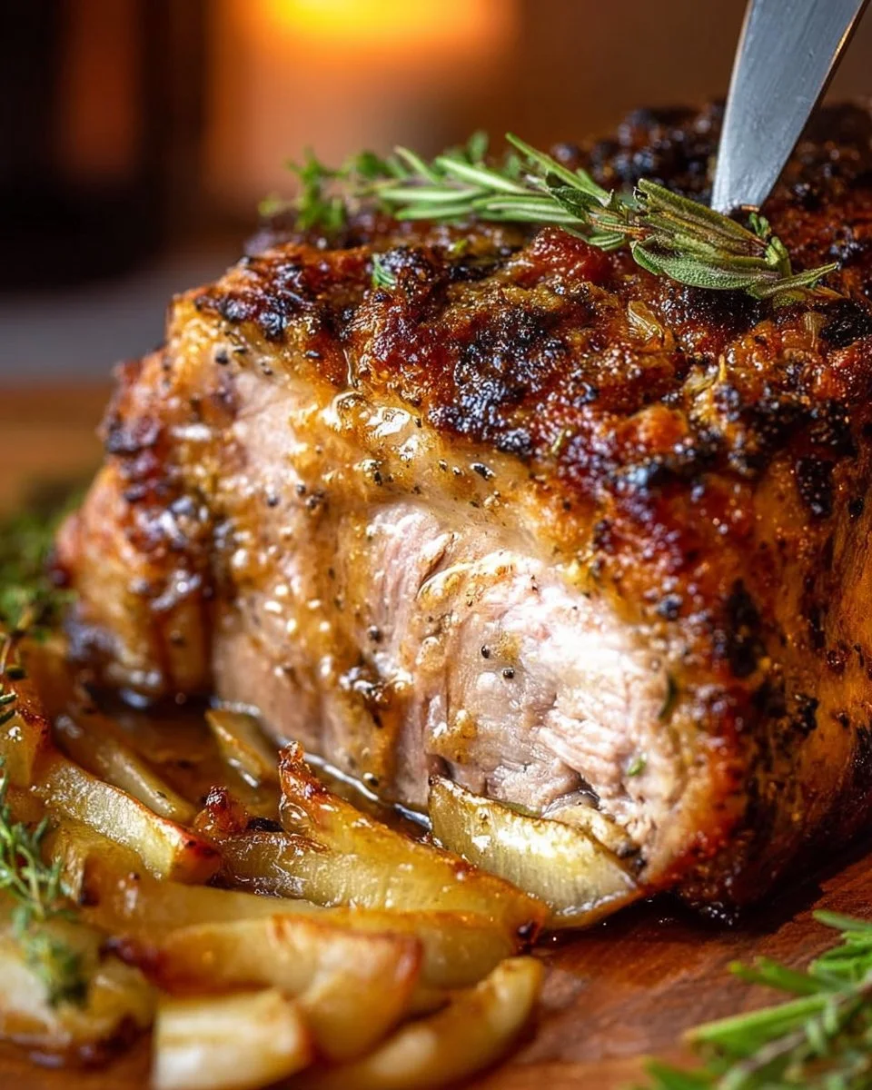 Tender Apple Cider Pork Roast - theamazingfood