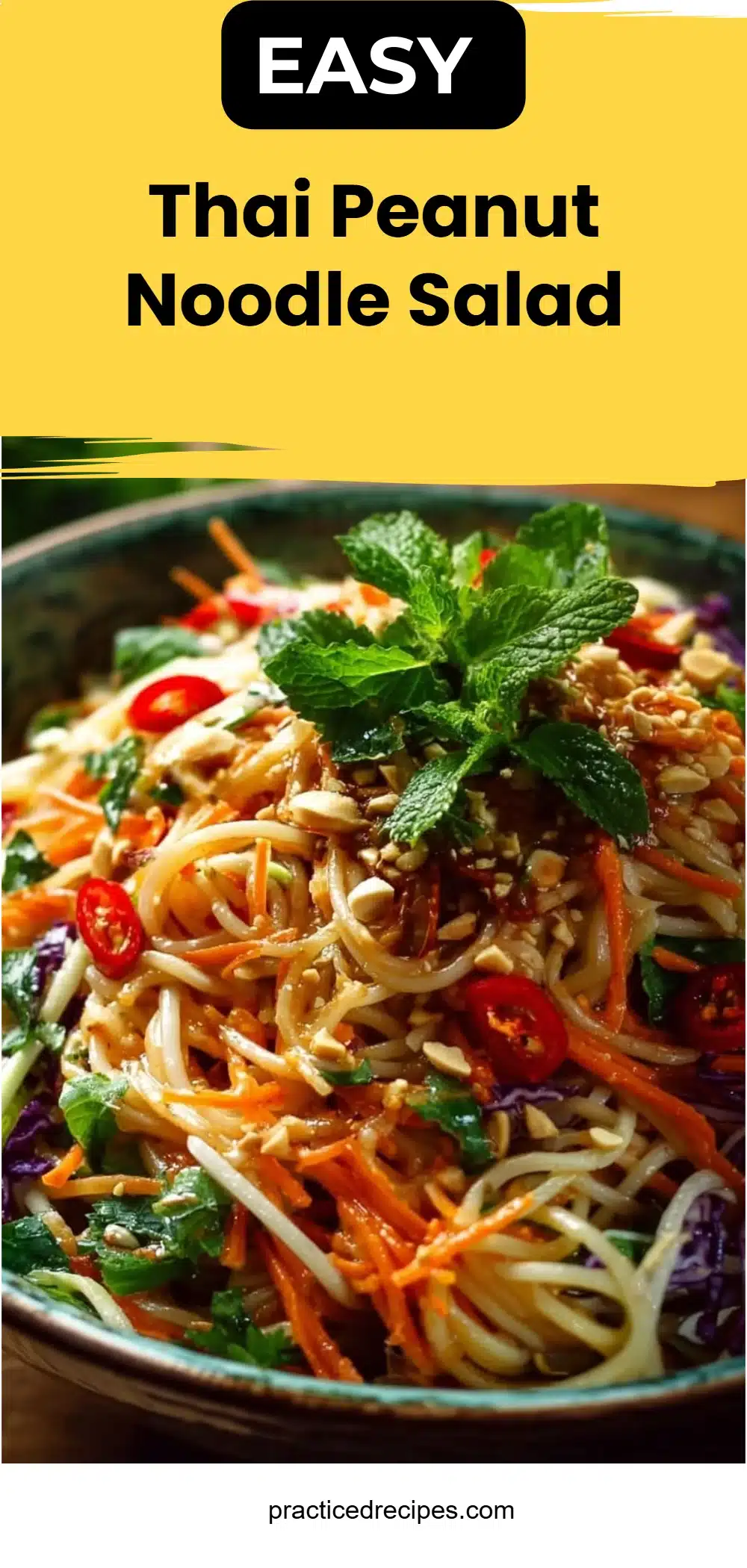 Thai Peanut Noodle Salad
