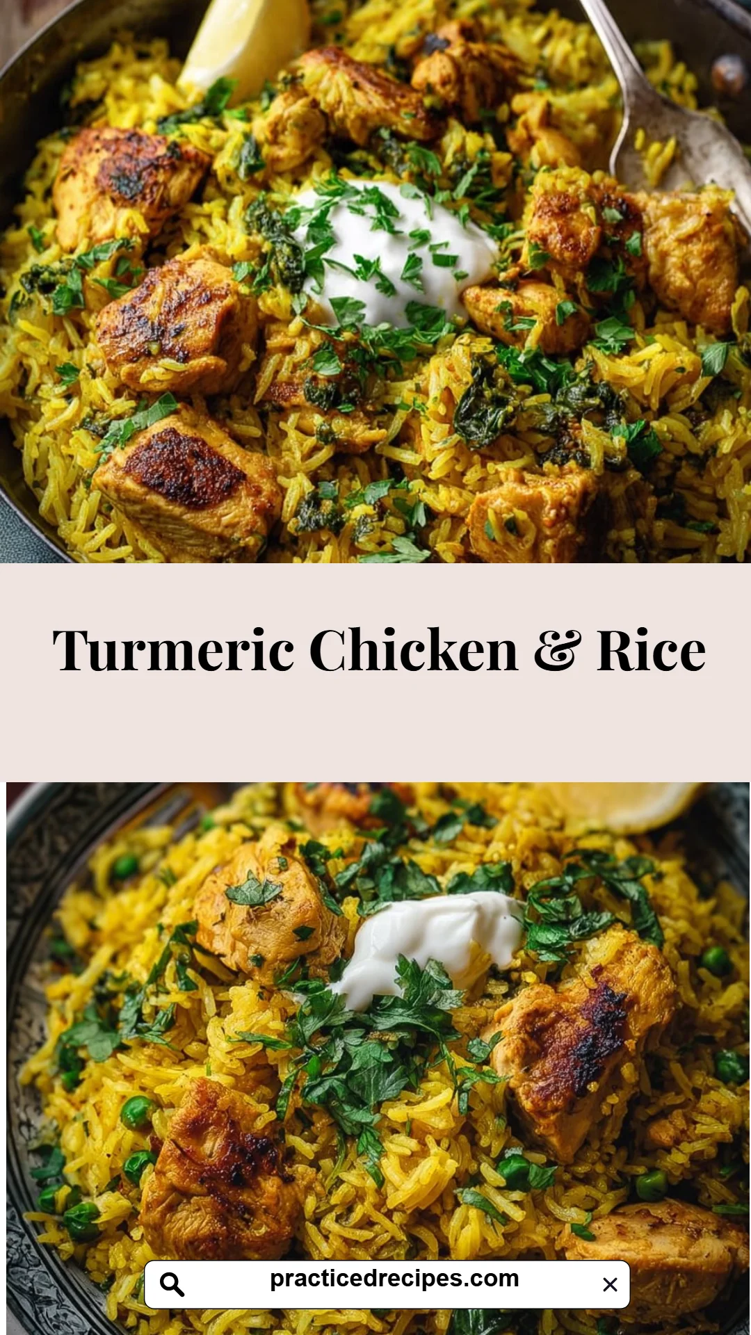 Turmeric Chicken & Rice