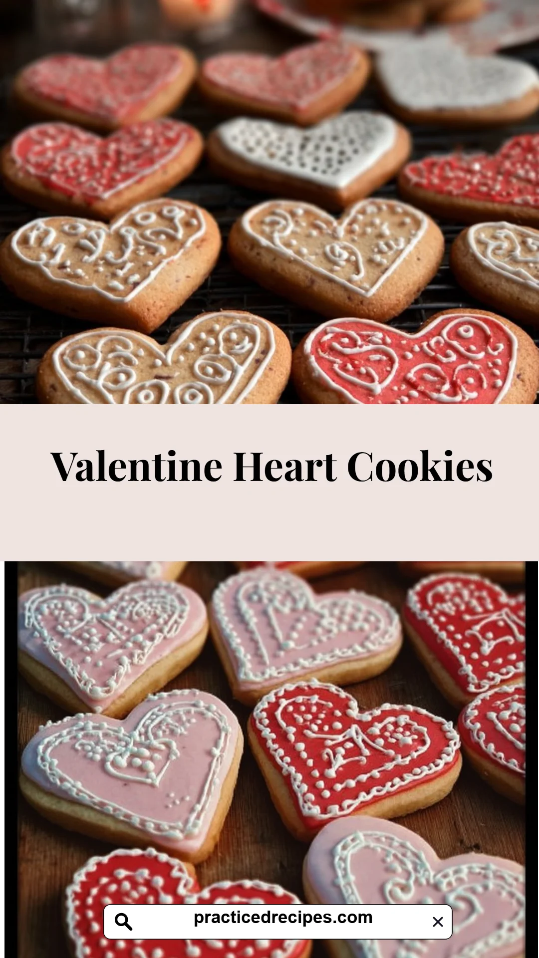 Valentine Heart Cookies