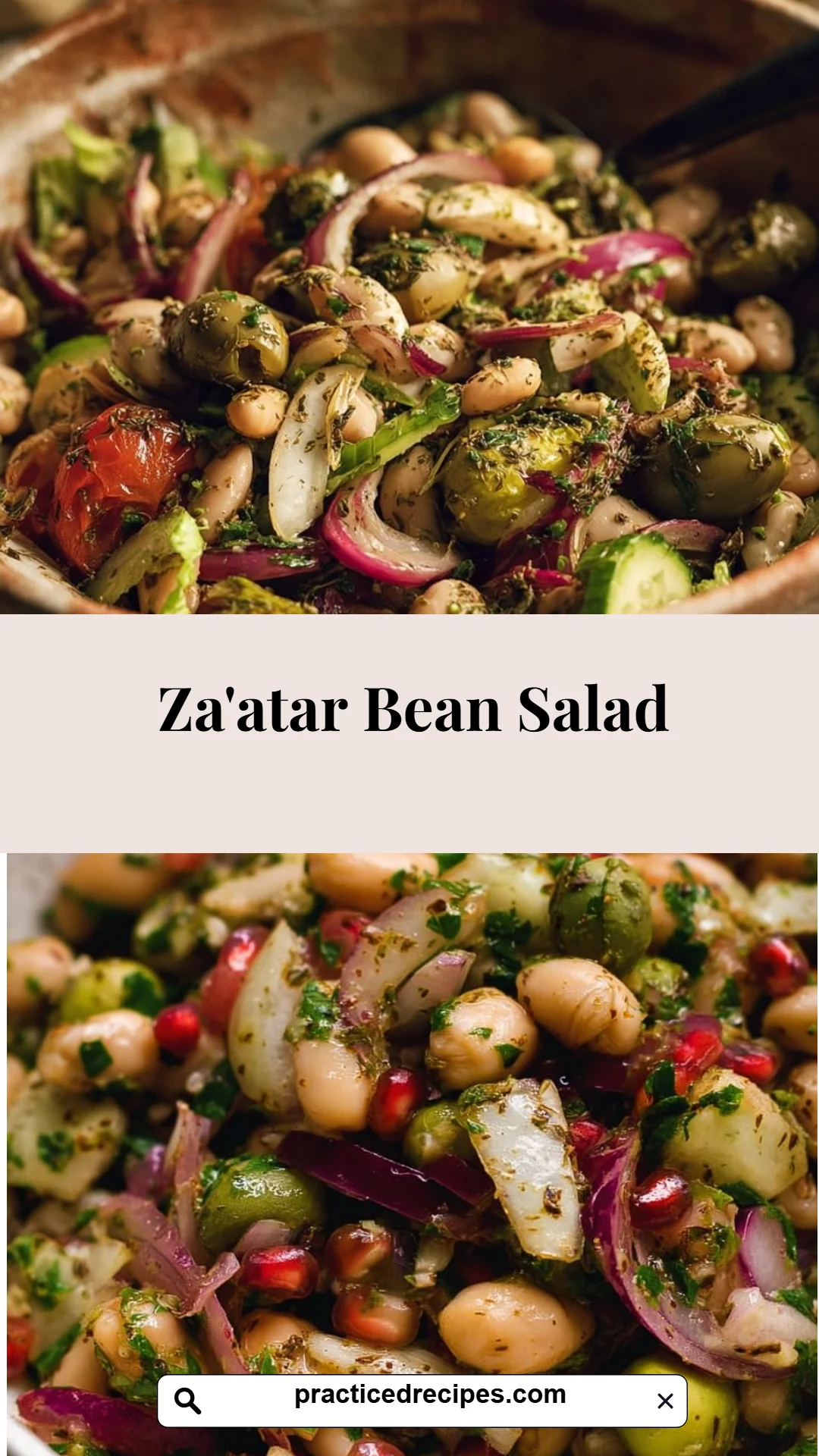 Za'atar Bean Salad