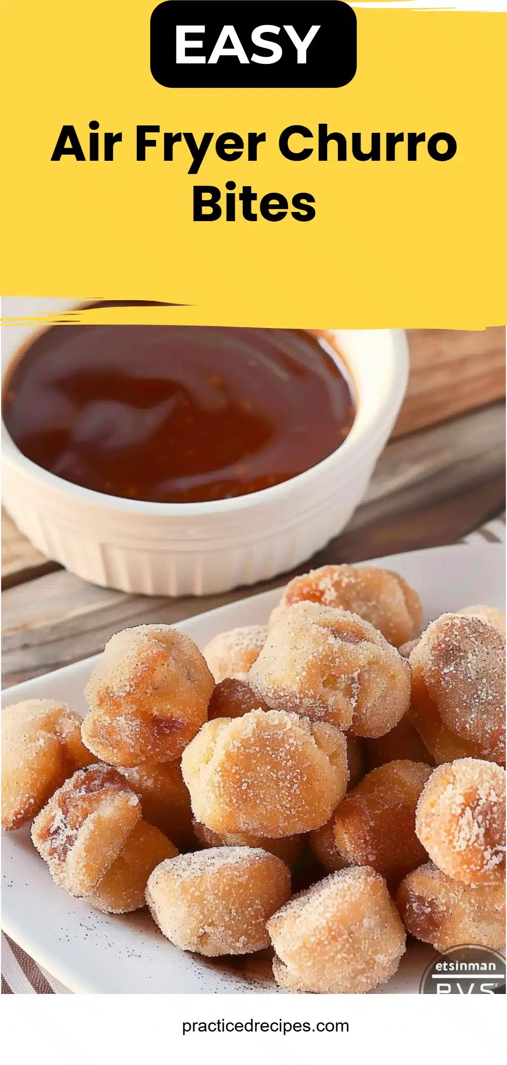 Air Fryer Churro Bites