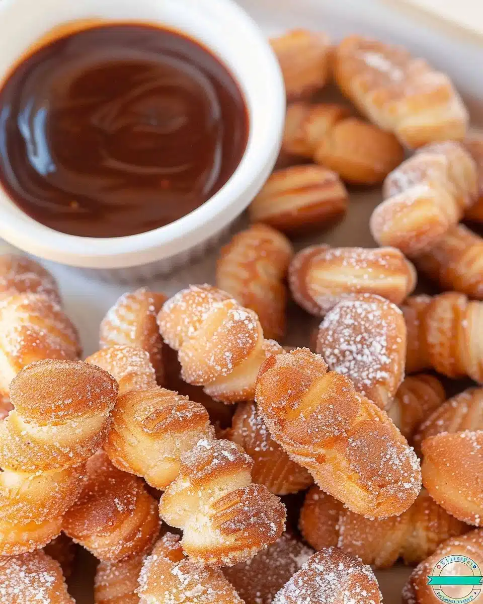 Air Fryer Churro Bites