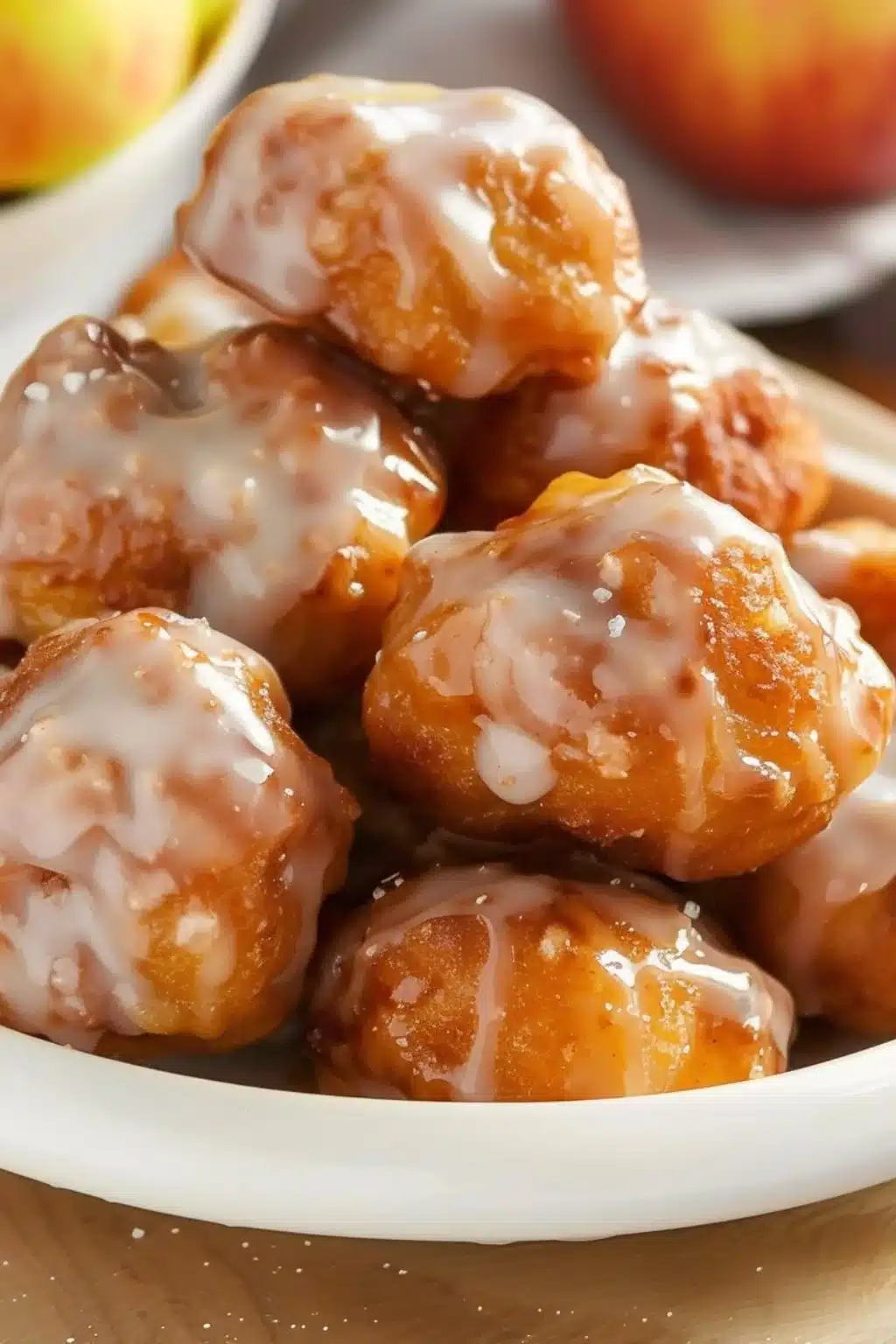 Apple Fritter Bites