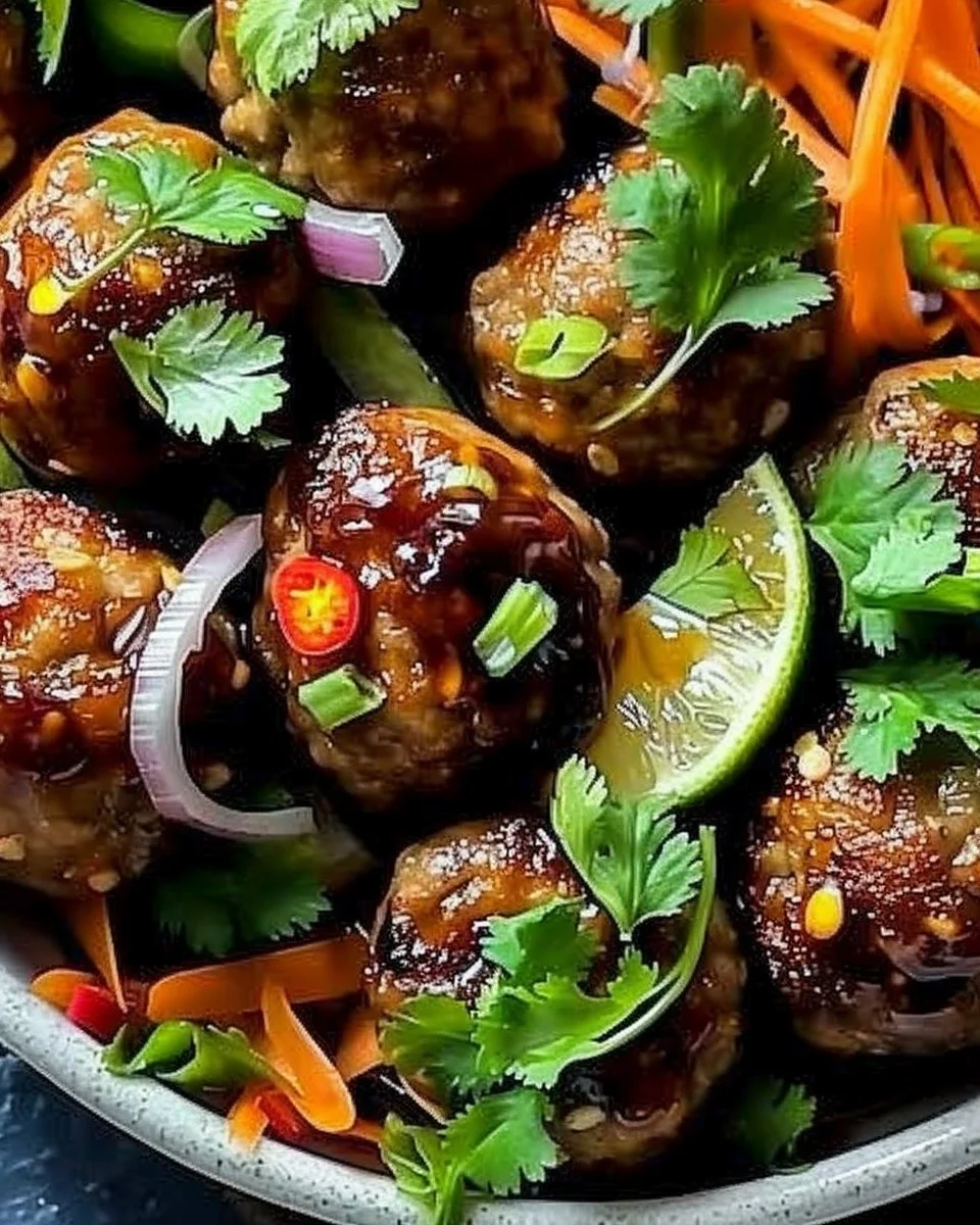 Banh Mi Meatballs: Quick, Flavor-Packed Appetizer Delight